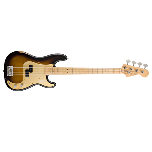 Fender Road Worn '50s P-Bass, Maple Board, 2-Tone Sunburst