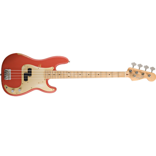 Fender Road Worn 50s Precision Bass - Fiesta Red