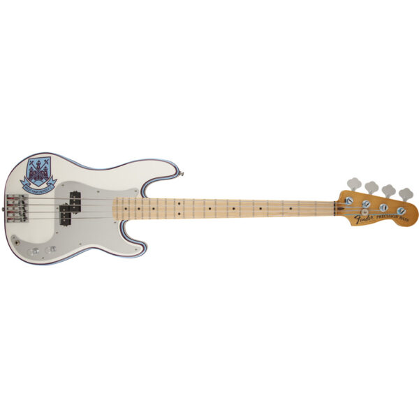 Fender Steve Harris Precision Bass - Olympic White w/Gig Bag