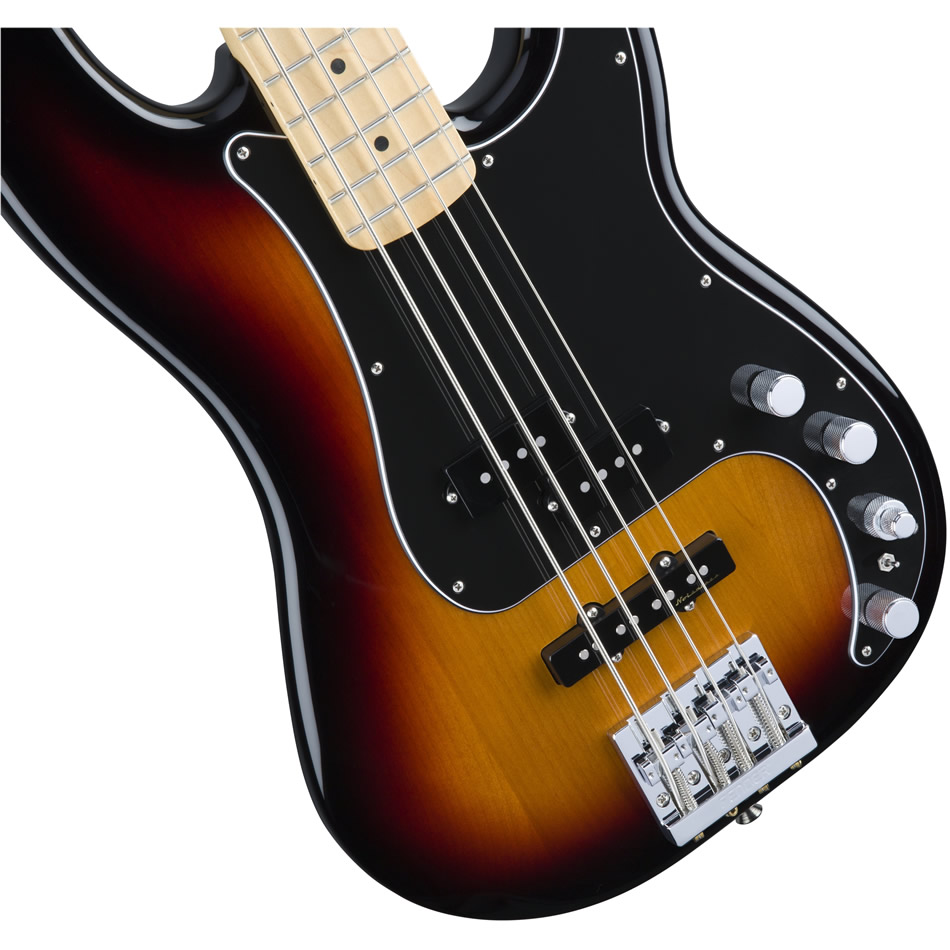 Fender Deluxe Active P Bass Special - 3-Tone Sunburst, Maple Board - Image 4