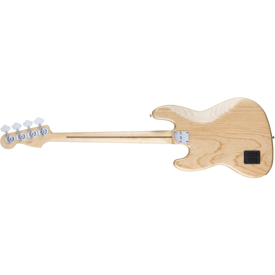 Fender Deluxe Active Jazz Bass - Maple Board, Natural, Gig Bag - Image 2