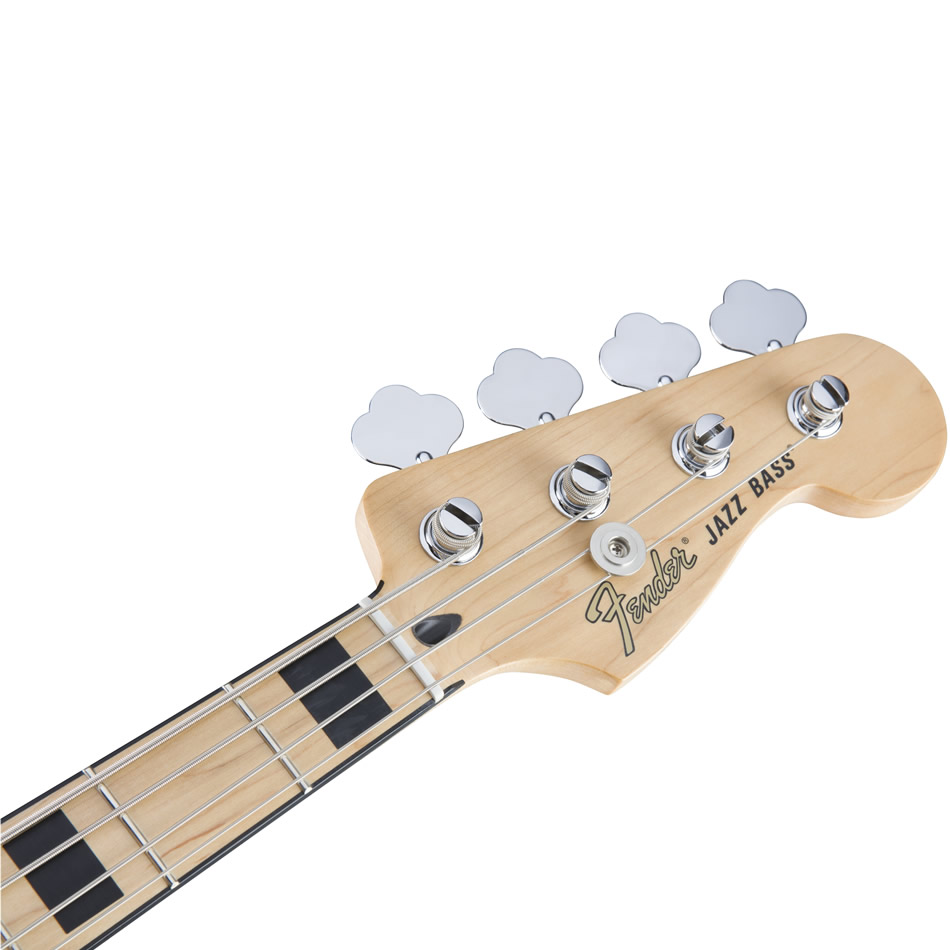 Fender Deluxe Active Jazz Bass - Maple Board, Natural, Gig Bag - Image 4