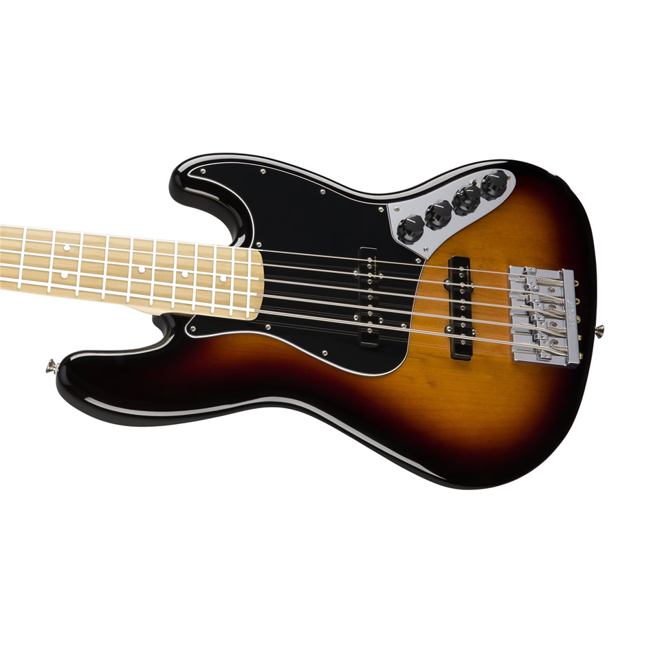Fender Deluxe Active Jazz Bass V – 3-Tone Sunburst, Maple - Image 3