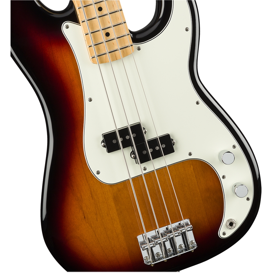 Fender Player Precision Bass - Maple Neck, 3-Tone Sunburst - Image 3