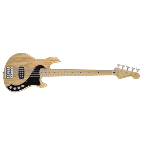 Fender Deluxe Dimension Bass V - Maple Fingerboard, Natural