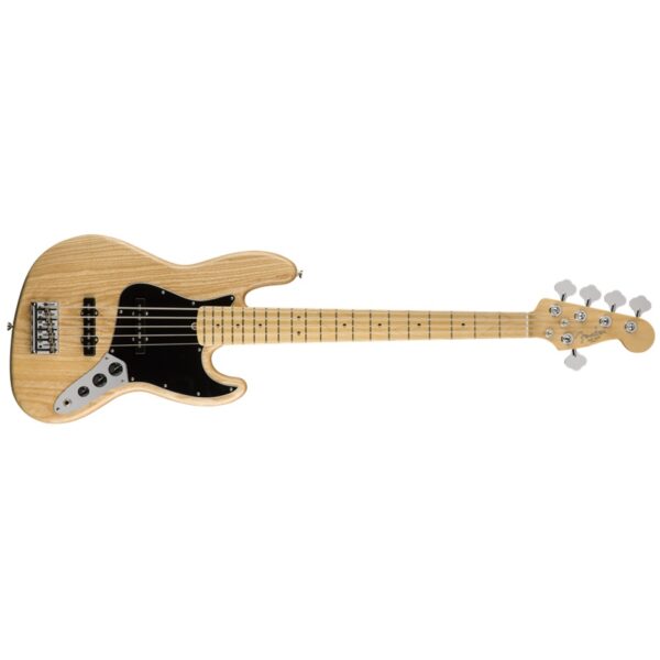 Fender American Professional Jazz Bass V, Maple/Ash, Natural w/Case