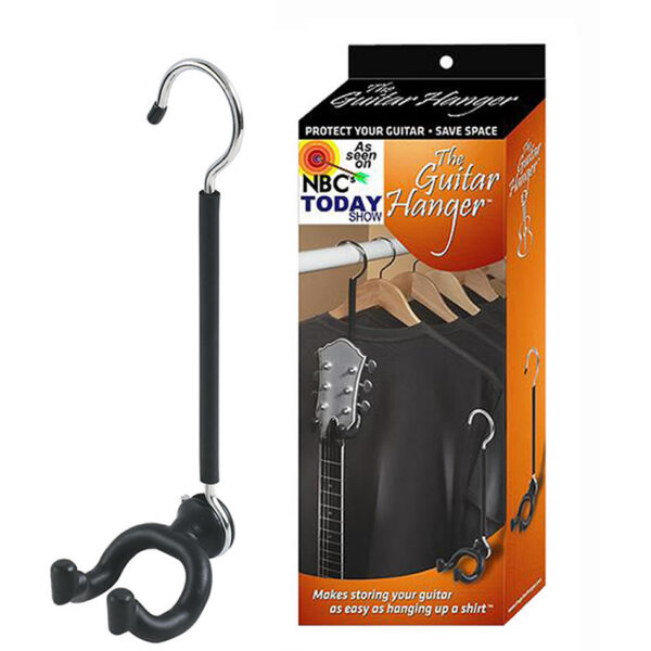 The Guitar Hanger – Closet Rod Bass & Guitar Hanging Device