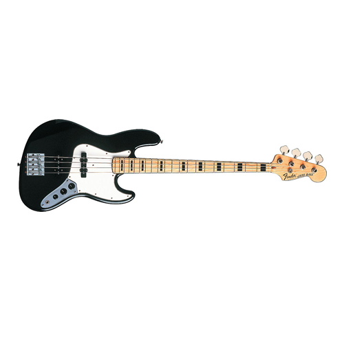 Fender Geddy Lee Jazz Bass (Solid Black) - DEMO w/GigBag