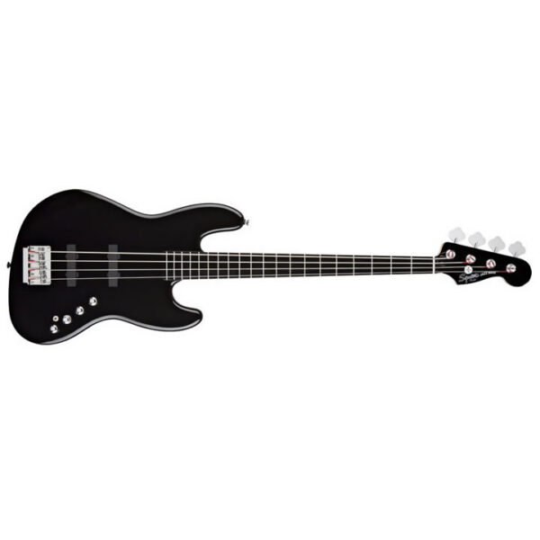 Squier Deluxe Jazz Bass IV Active - Black