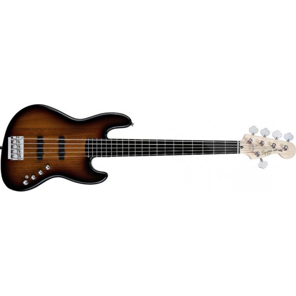 Squier Deluxe Jazz Bass V Active 5-String Sunburst