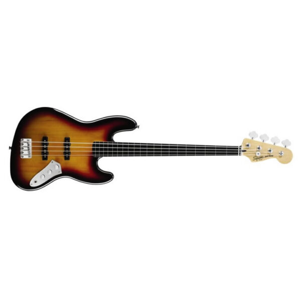 Squier Vintage Modified Jazz Bass Fretless - 3-Tone Sunburst