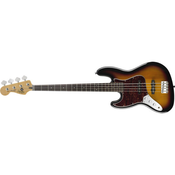Squier Vintage Modified Jazz Bass, Left-Handed, 3-Color Sunburst