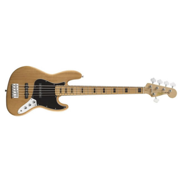 Squier Vintage Modified Jazz Bass V - Maple, Natural