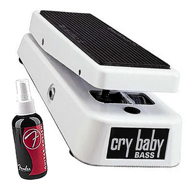 Jim Dunlop 105Q Bass Crybaby Wah + Free Fender Polish