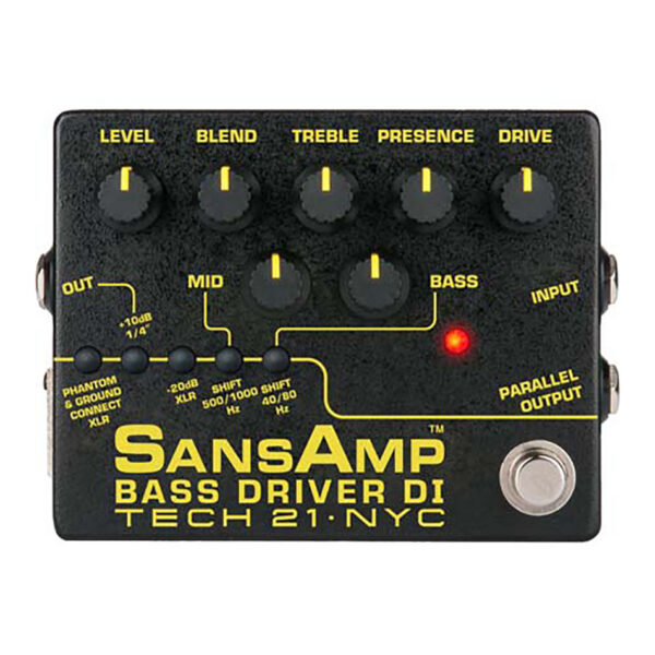 Tech 21 SansAmp Bass Driver DI v2 - Bass Preamp/DI