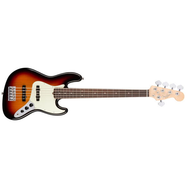 Fender American Professional Jazz Bass V - Rosewood, 3-Tone Sunburst