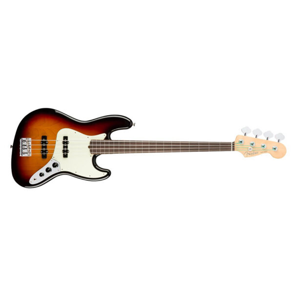 Fender American Professional Fretless Jazz Bass – Rosewood, 3-Tone Sunburst