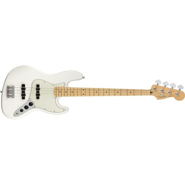 Fender Player Jazz Bass, Maple Neck, Polar White