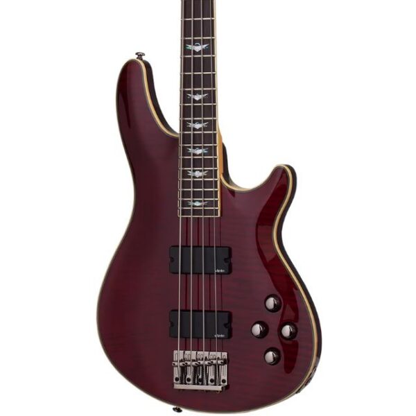 Schecter Omen Extreme-4 Bass - Black Cherry, Rosewood