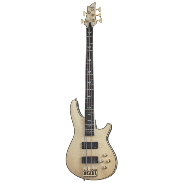 Schecter Omen Extreme-5 5-String Bass, Gloss Natural