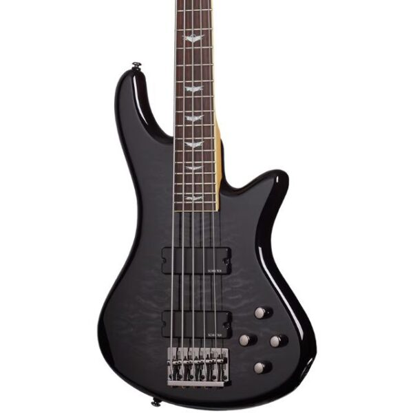 Schecter Stiletto Extreme-5 5-String Bass - See-Thru Black