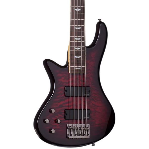 Schecter Stiletto Extreme-5 LH Bass - Black Cherry