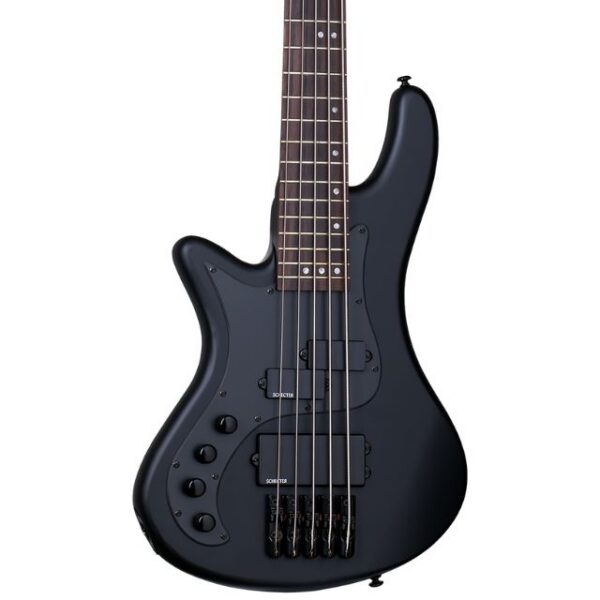 Schecter Stiletto Stealth-5 LH Bass - Satin Black