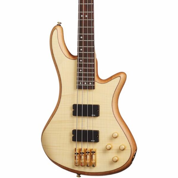 Schecter Stiletto Custom-4 Bass - Natural Satin