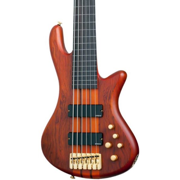 Schecter Stiletto Studio-6 FL - Honey Satin 6-String Fretless