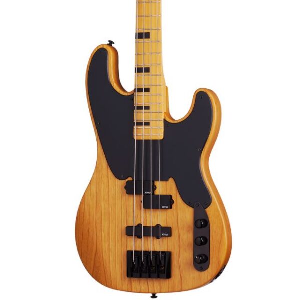 Schecter Model-T Session Bass - Aged Natural Satin
