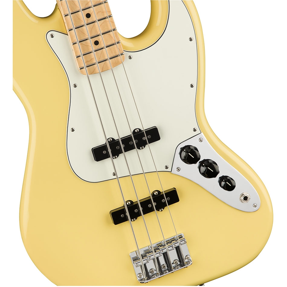 Fender Player Jazz Bass, Maple Neck - Buttercream - Image 3