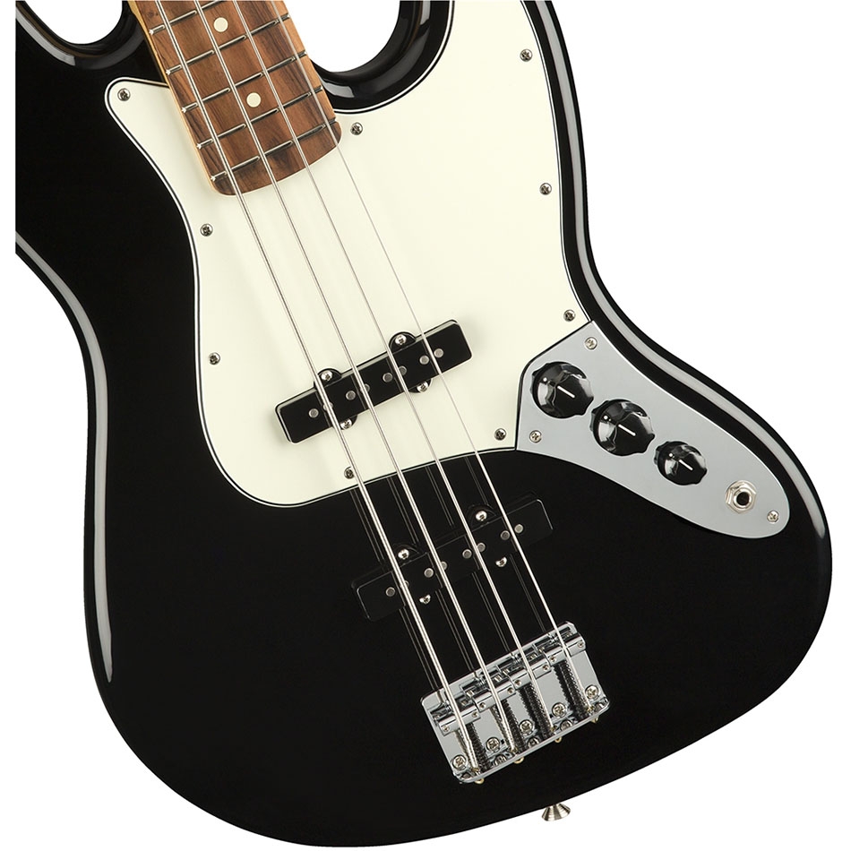 Fender Player Jazz Bass, Pau Ferro, Black - Image 3