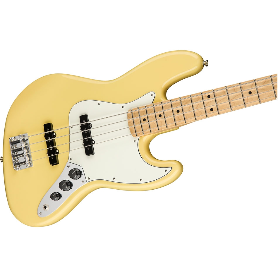Fender Player Jazz Bass, Maple Neck - Buttercream - Image 4
