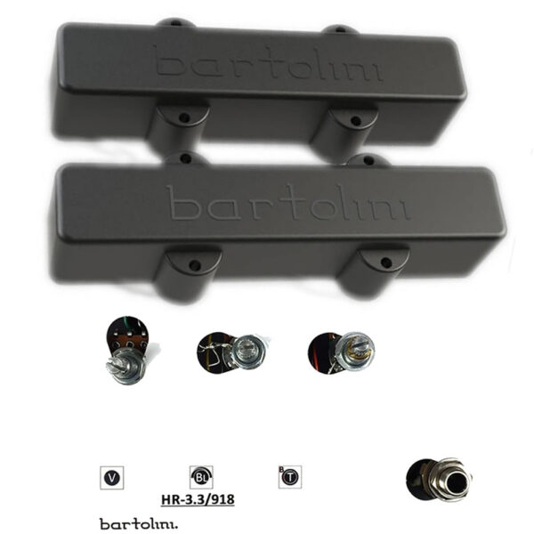 Bartolini 59J1-L/S 5-String J Bass Pickup Set + HR3.3/918 Harness