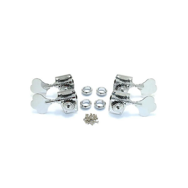 Grover Vintage 4-String Bass Tuners (2x2) Chrome