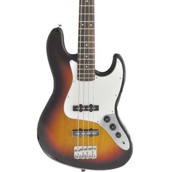 Playtech JB420 Rose Sunburst Bass Guitar