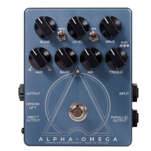 Darkglass Alpha·Omega Dual Bass Overdrive (Open Box, Mint)