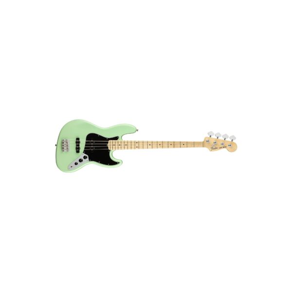 Fender American Performer Jazz Bass, Maple Neck – Satin Surf Green (w/ Gigbag)
