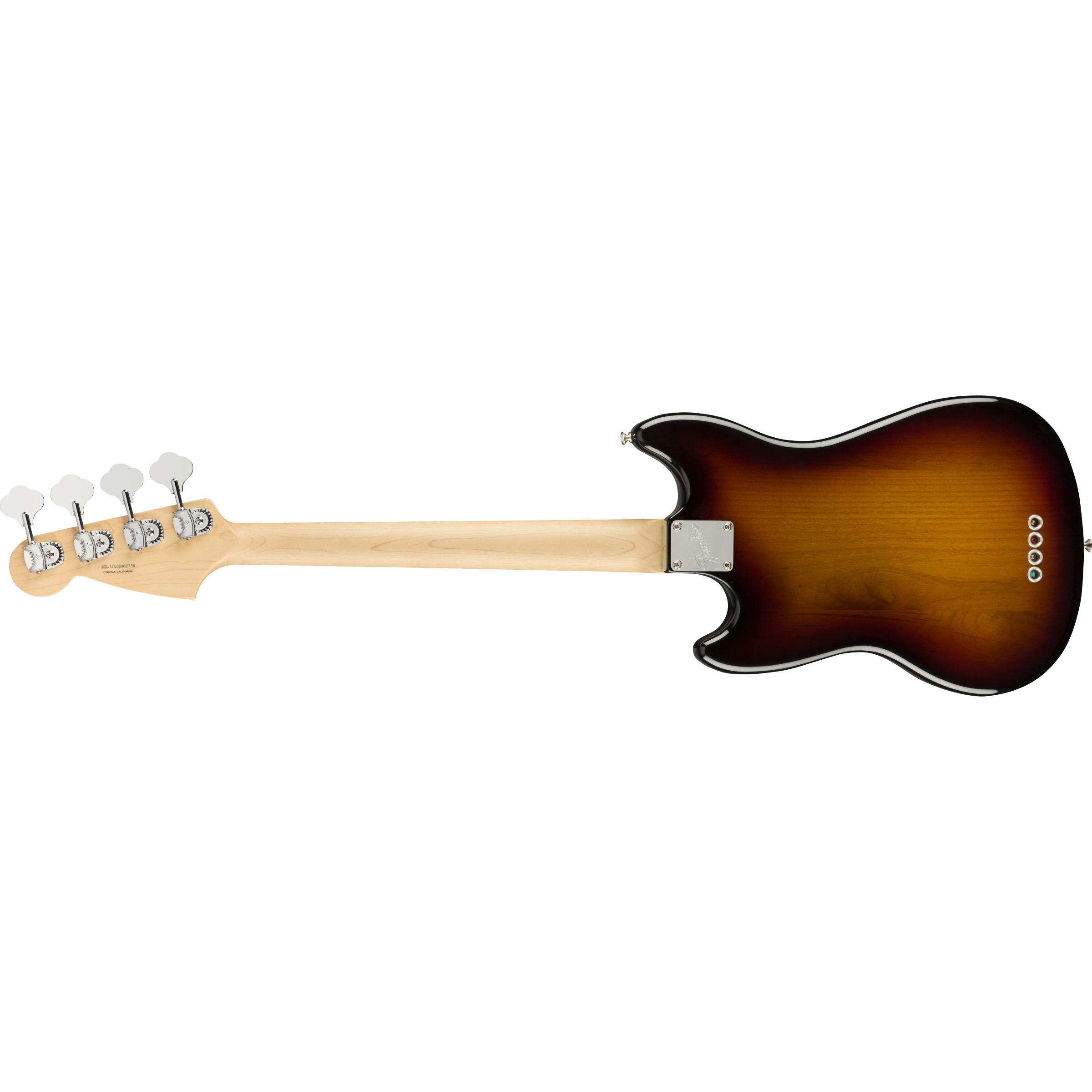 Fender American Performer Mustang Bass RW – 3-Tone Sunburst - Image 4