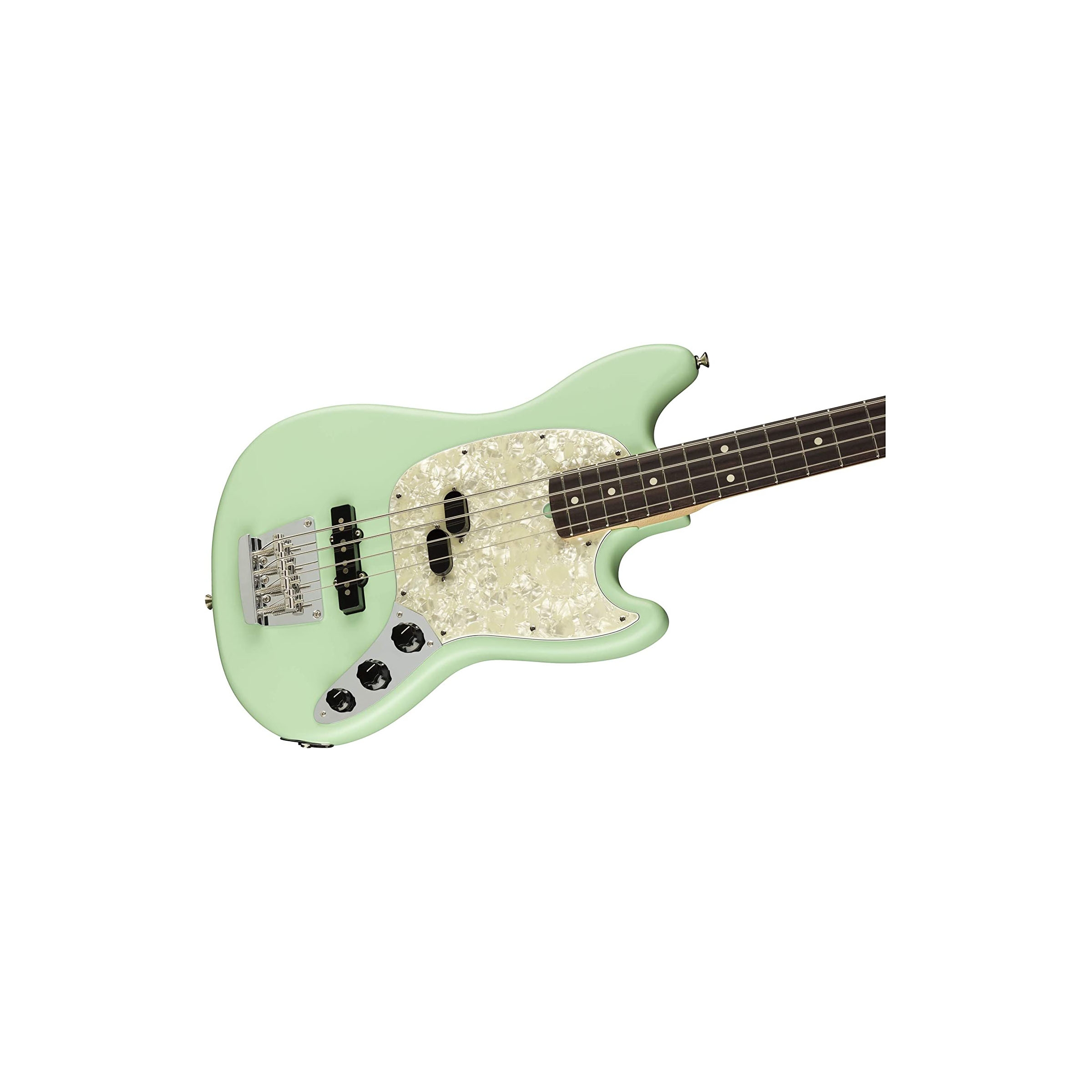 Fender American Performer Mustang Bass RW – Surf Green - Image 2