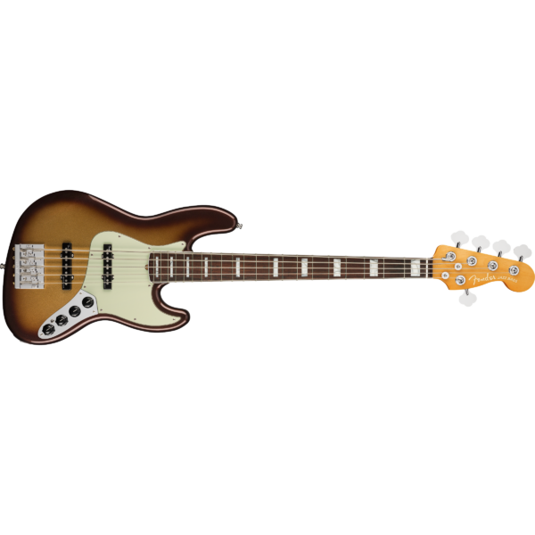 Fender American Ultra Jazz Bass V - Mocha Burst, Rosewood