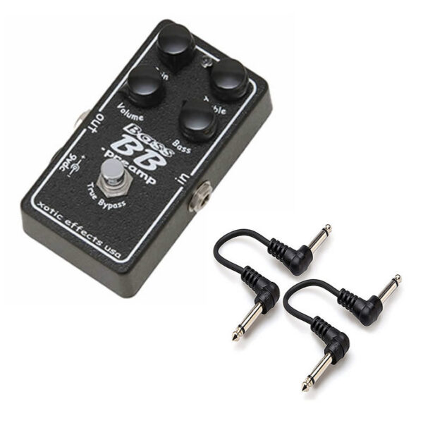 Xotic Bass BB Preamp Boost/Distortion + 2 Free Patch Cables