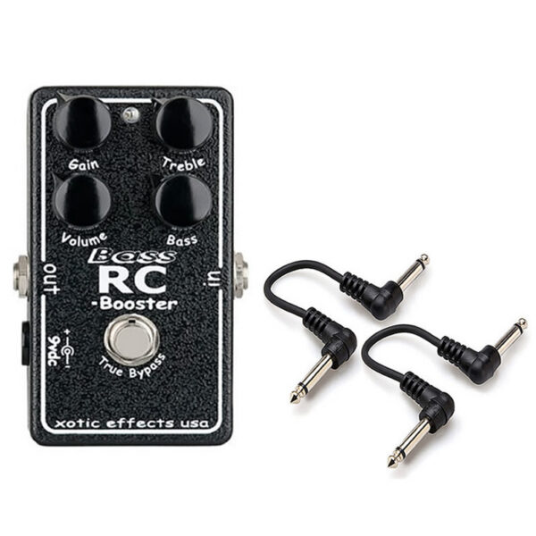 Xotic Bass RC Booster Pedal + 2 FREE 6" Cables