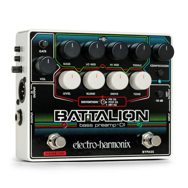 Electro-Harmonix Battalion Bass Preamp/DI Pedal