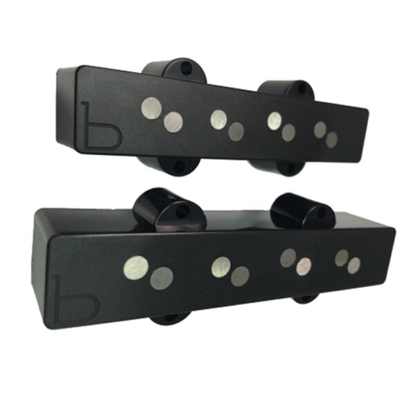 Bartolini B-Axis J44J-L/S Jazz Bass Pickup Set - Black