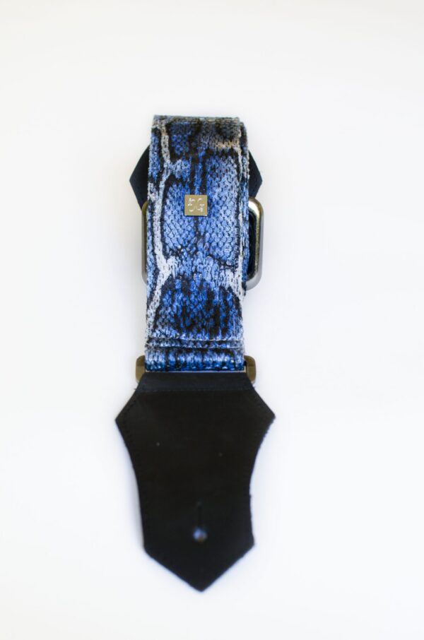 GET'M GET'M Blue Cobra Guitar Strap