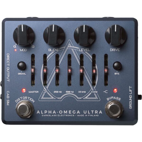 Darkglass Alpha•Omega Ultra Bass Preamp/OD w/ Aux In