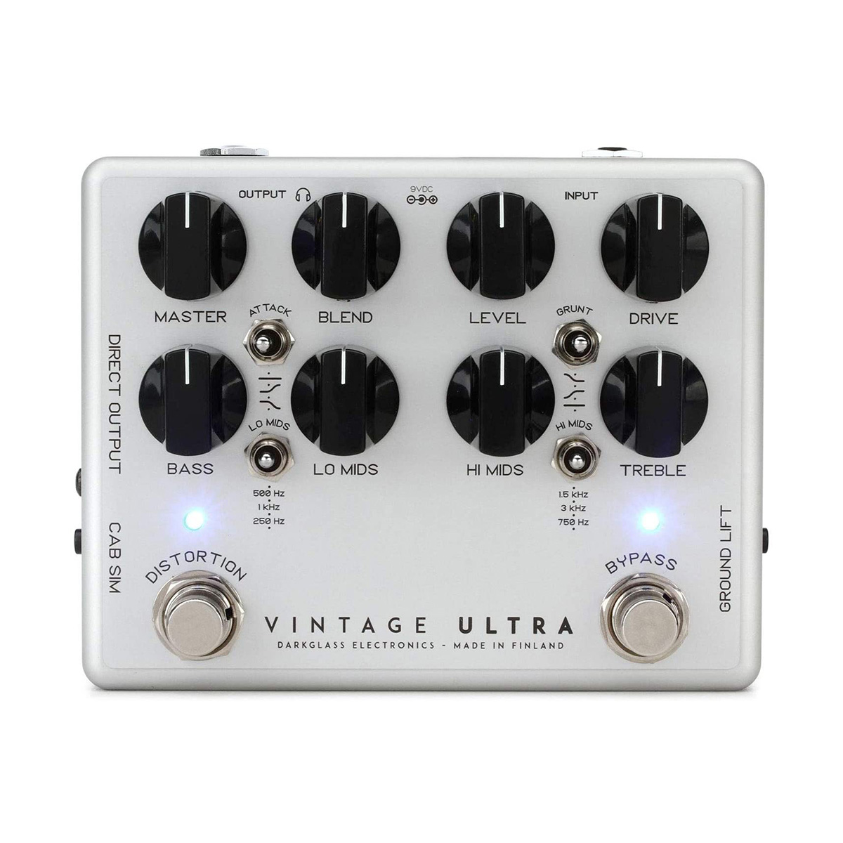 Darkglass Vintage Ultra V2 Bass Preamp Pedal w/ Aux In