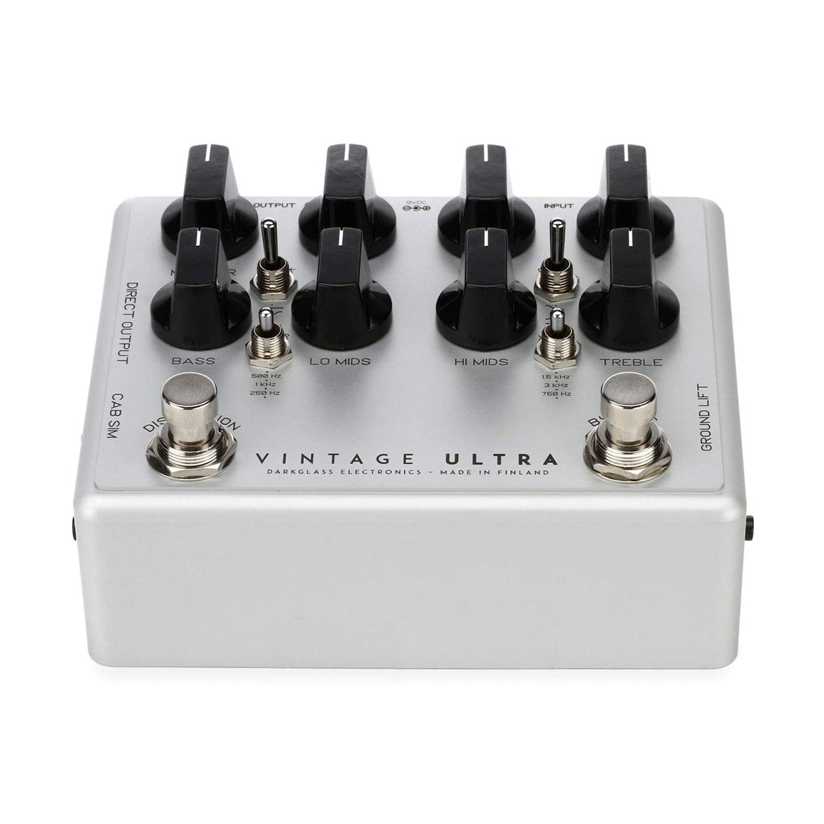 Darkglass Vintage Ultra V2 Bass Preamp Pedal w/ Aux In - Image 3