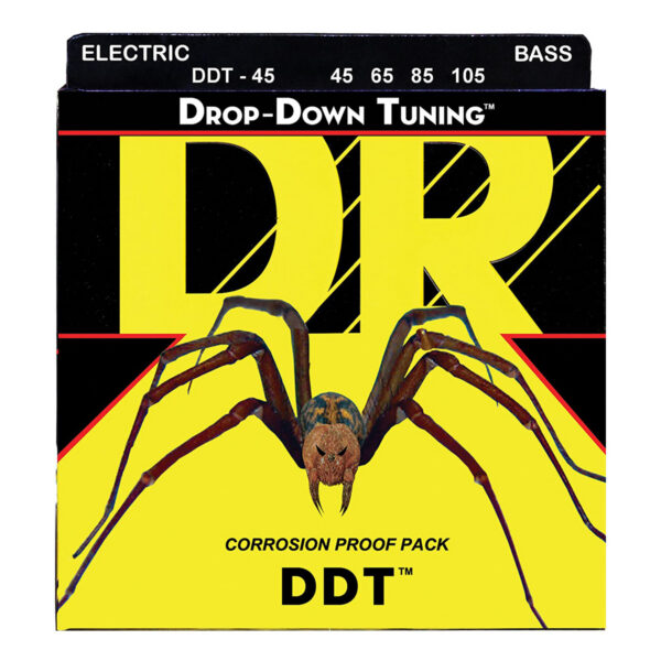 DR Strings DDT Drop Down Tuning Bass Strings 45-105
